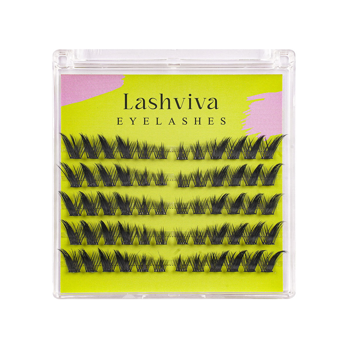 Self-grafted Segmented Fox-style False Eyelashes